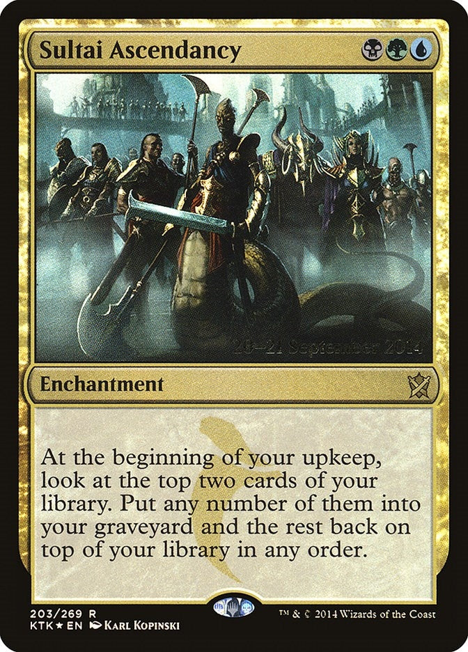 Sultai Ascendancy (203) (Prerelease Cards)