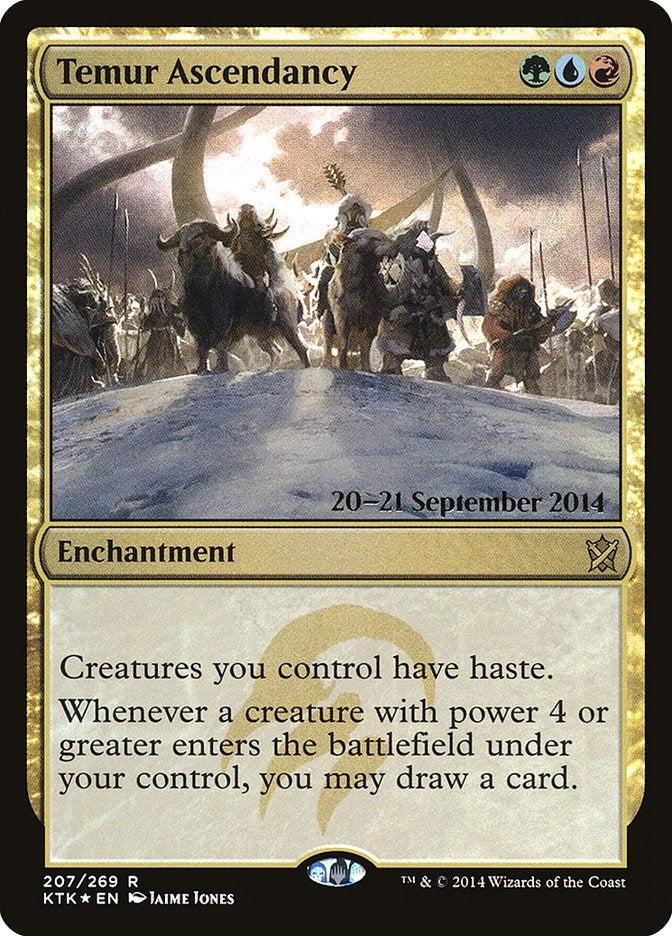 Temur Ascendancy (207) (Prerelease Cards)