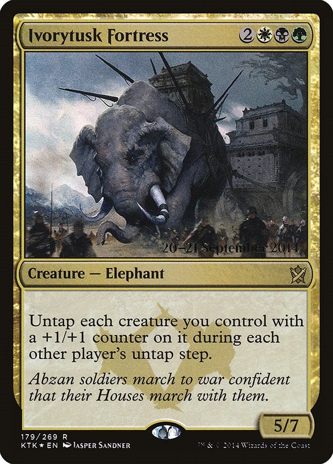 Ivorytusk Fortress (179) (Prerelease Cards)