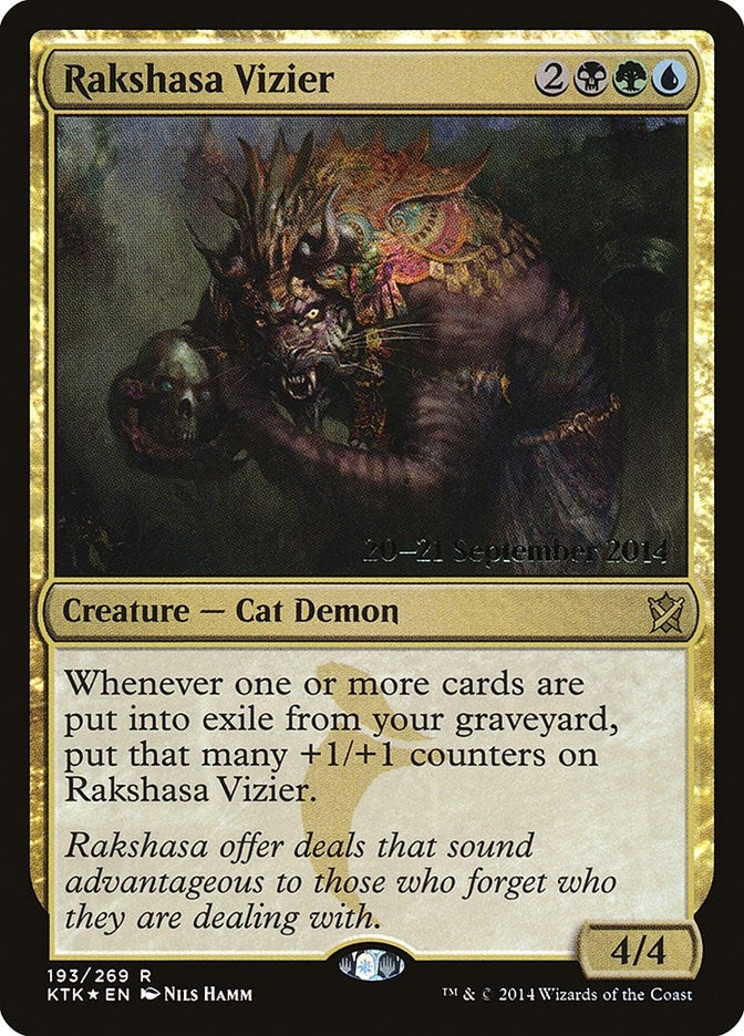 Rakshasa Vizier (193) (Prerelease Cards)