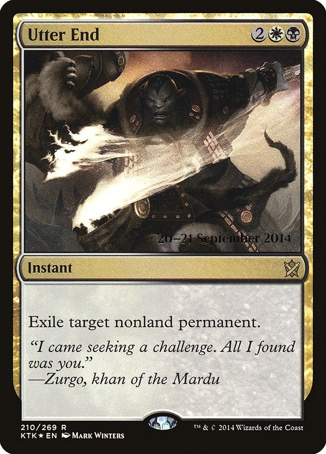 Utter End (210) (Prerelease Cards)
