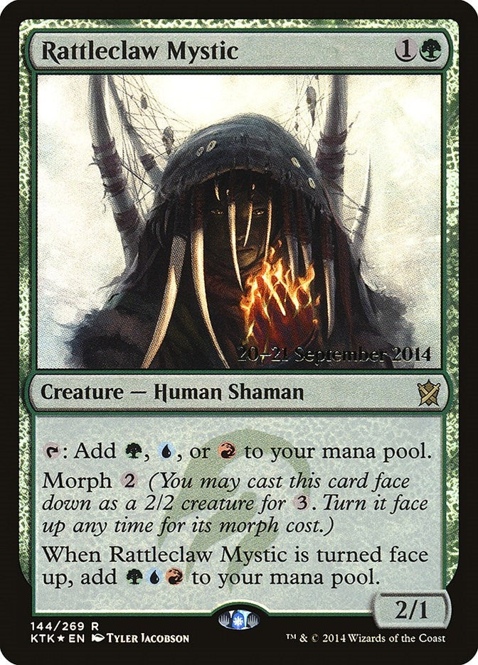Rattleclaw Mystic (144) (Prerelease Cards)
