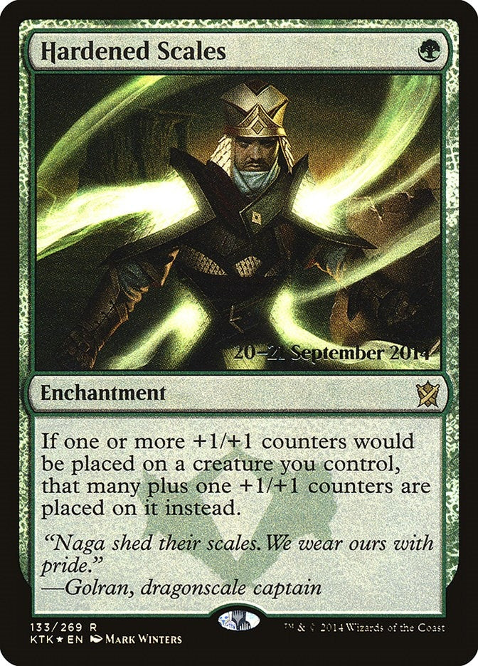 Hardened Scales (133) (Prerelease Cards)