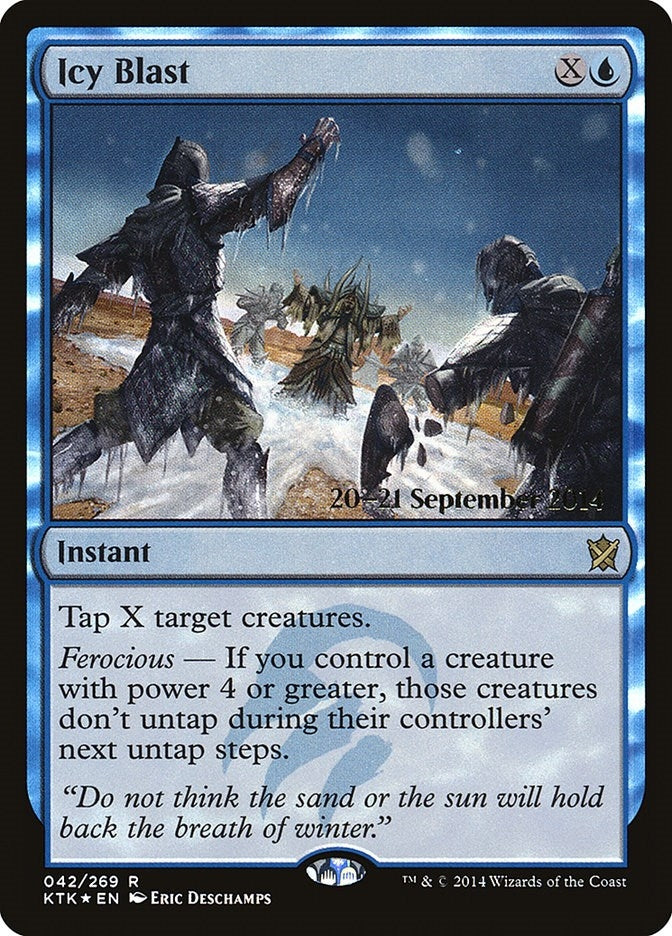 Icy Blast (42) (Prerelease Cards)
