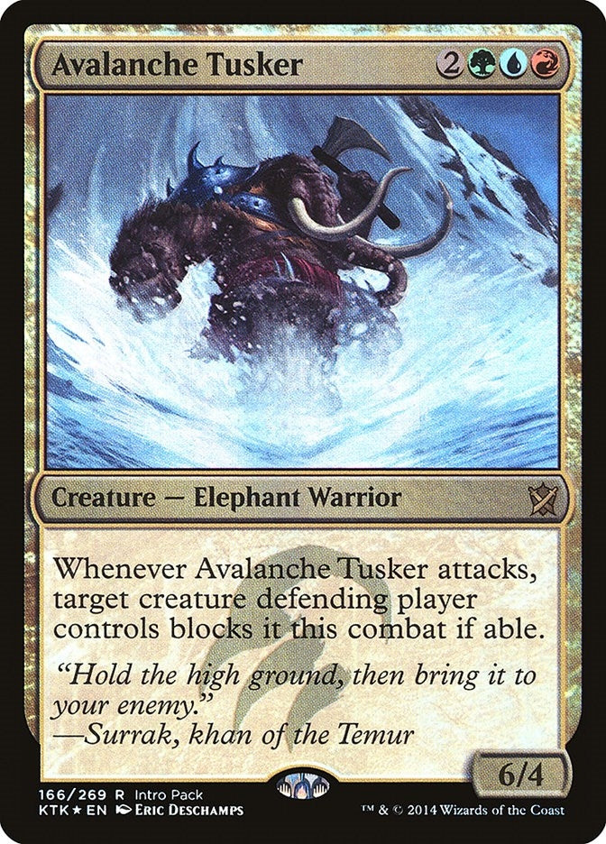 Avalanche Tusker (166) (Unique and Miscellaneous Promos)