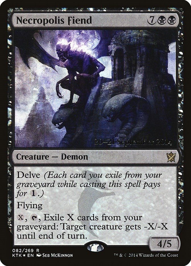 Necropolis Fiend (82) (Prerelease Cards)