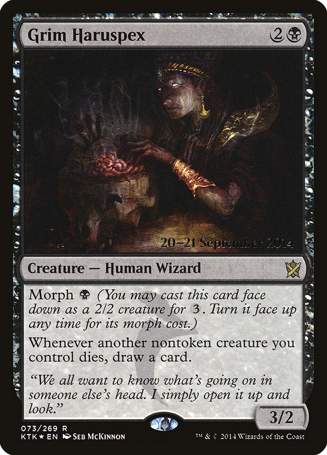Grim Haruspex (73) (Prerelease Cards)