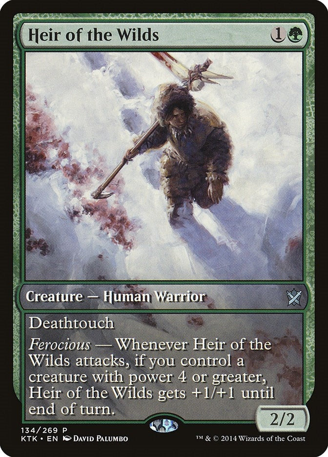 Heir of the Wilds (134) (Game Day & Store Championship Promos)