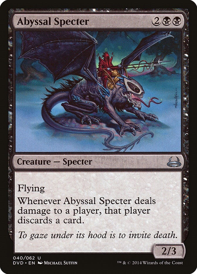 Abyssal Specter (40) (Duel Decks: Anthology)