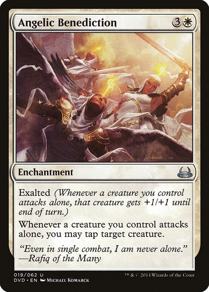 Angelic Benediction (19) (Duel Decks: Anthology)