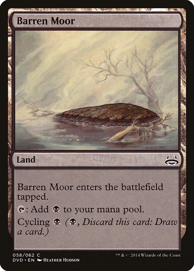 Barren Moor (58) (Duel Decks: Anthology)
