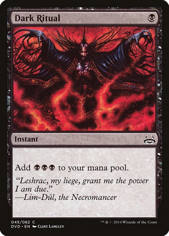 Dark Ritual (45) (Duel Decks: Anthology)
