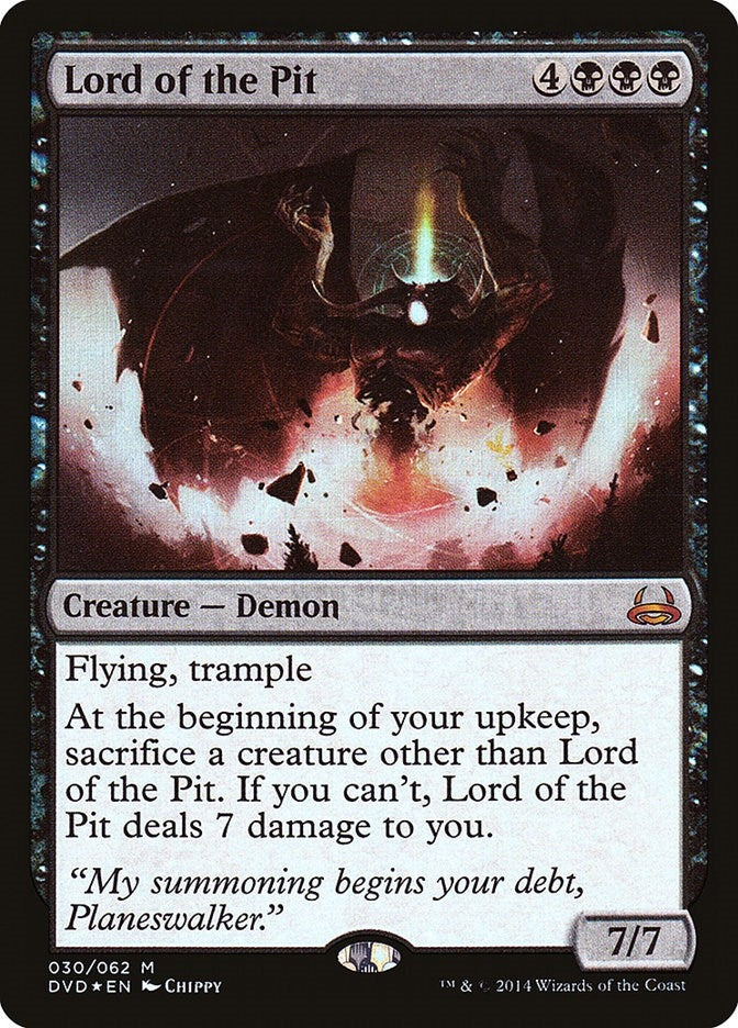 Lord of the Pit (30) (Duel Decks: Anthology)