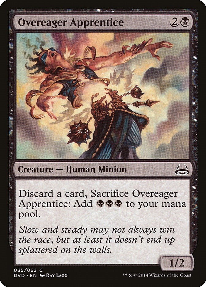 Overeager Apprentice (35) (Duel Decks: Anthology)