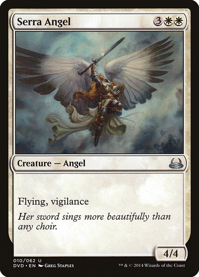 Serra Angel (10) (Duel Decks: Anthology)