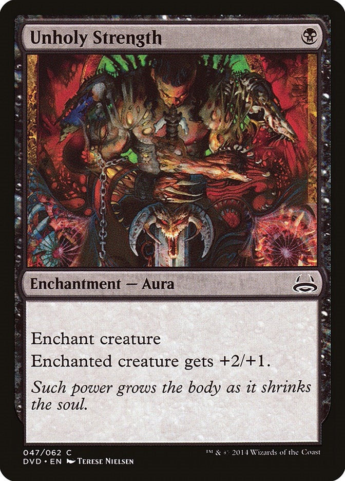 Image for Unholy Strength (47) - Magic: The Gathering