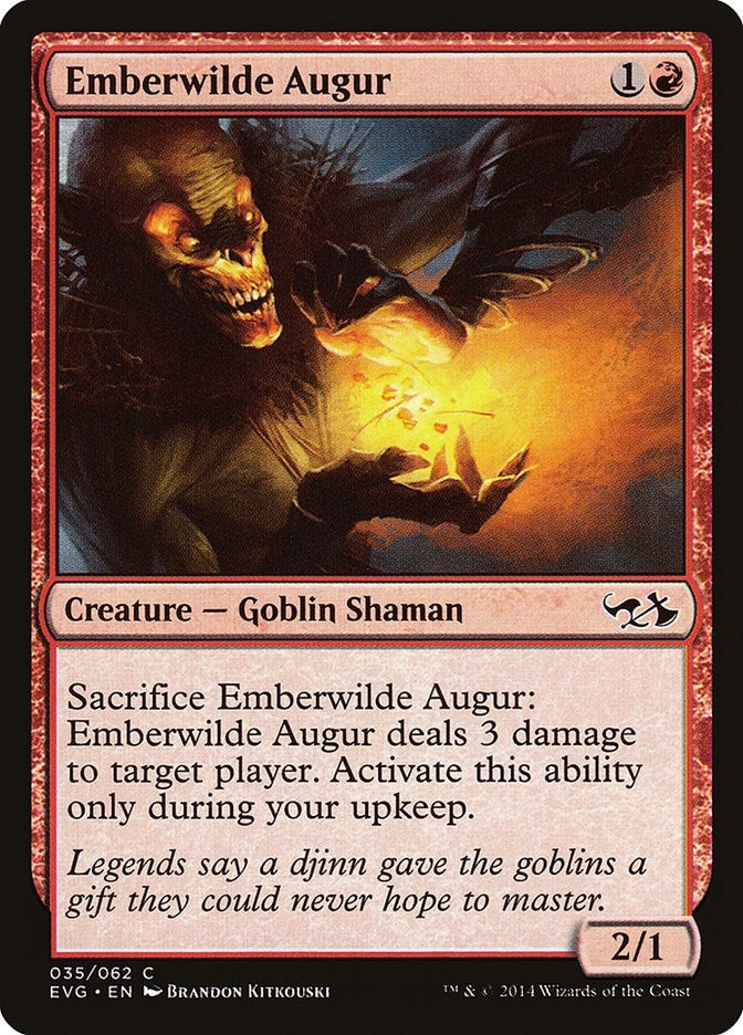 Emberwilde Augur (35) (Duel Decks: Anthology)