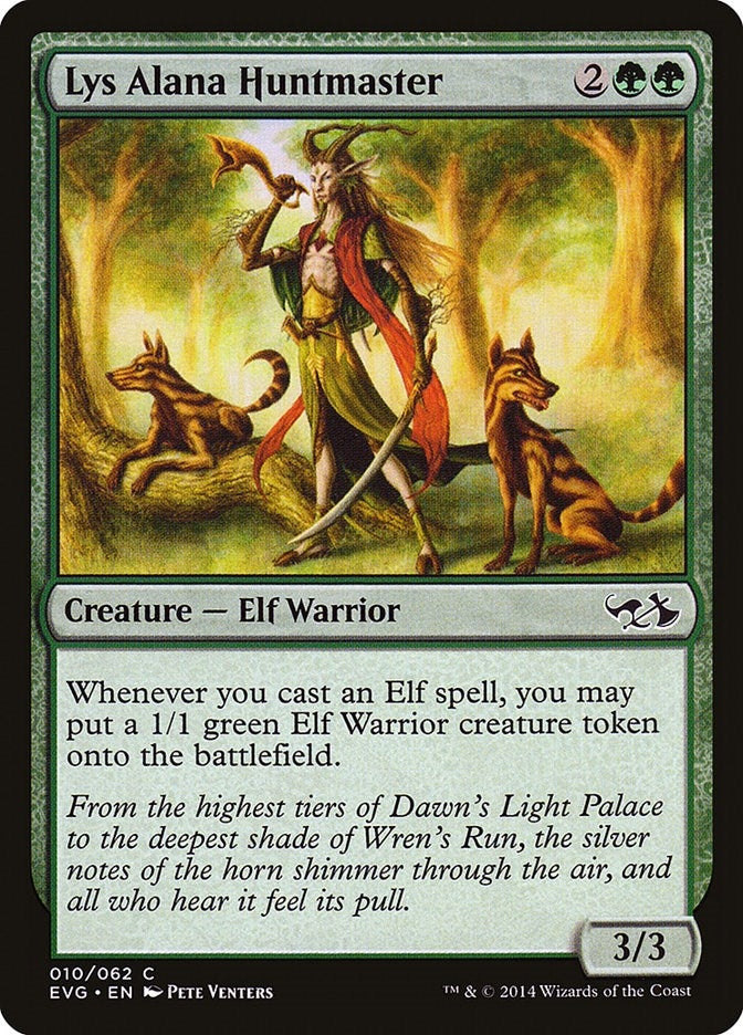 Lys Alana Huntmaster (10) (Duel Decks: Anthology)