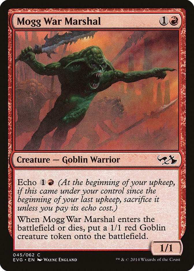 Mogg War Marshal (45) (Duel Decks: Anthology)