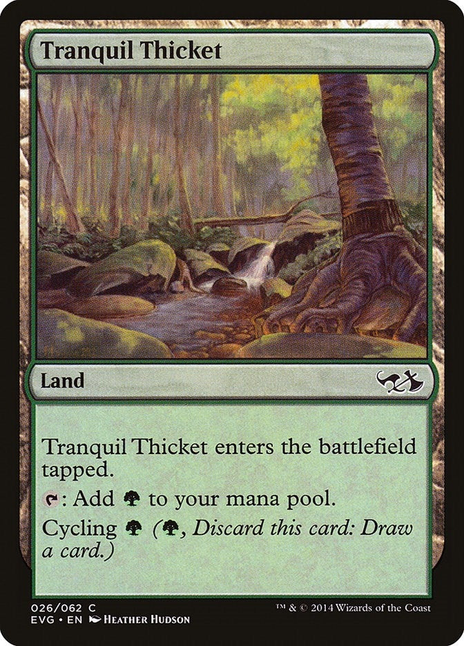 Image for Tranquil Thicket (26) - Magic: The Gathering