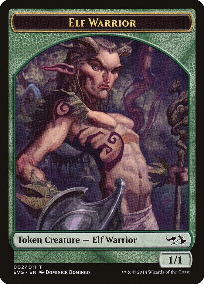 Elf Warrior Token (2) (Duel Decks: Anthology)