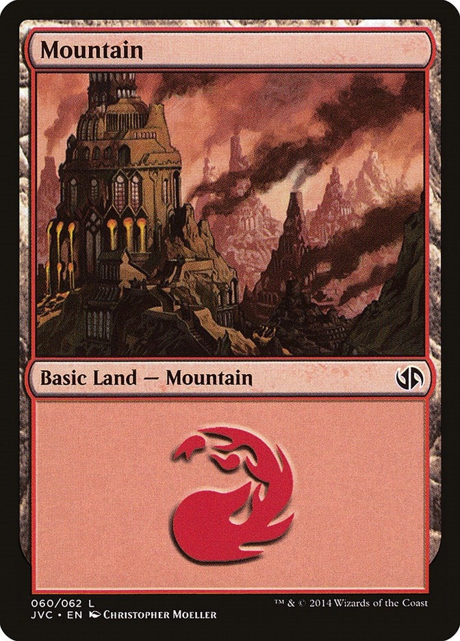 Mountain (060) (JVC) (60) (Duel Decks: Anthology)