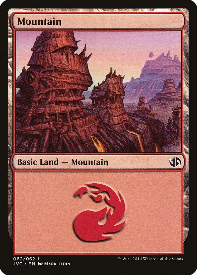 Mountain (062) (JVC) (62) (Duel Decks: Anthology)