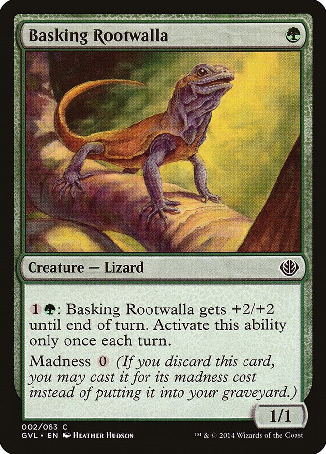 Basking Rootwalla (2) (Duel Decks: Anthology)