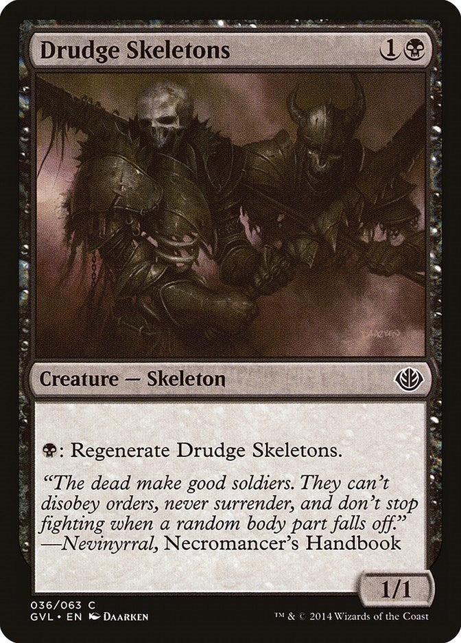 Drudge Skeletons (36) (Duel Decks: Anthology)