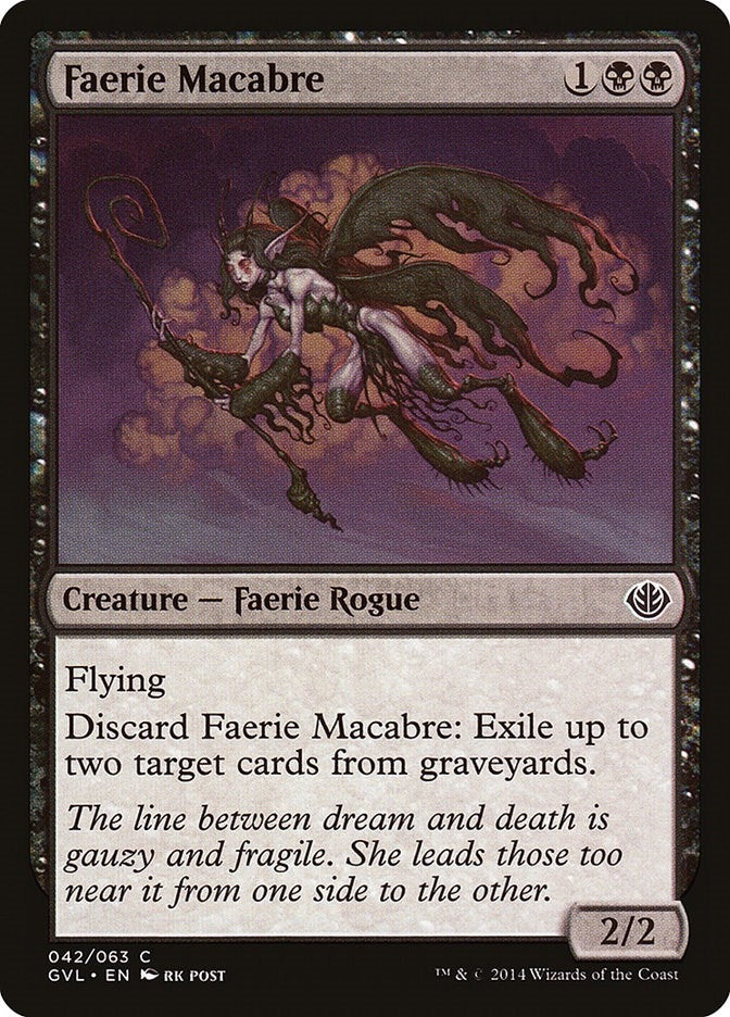 Faerie Macabre (42) (Duel Decks: Anthology)