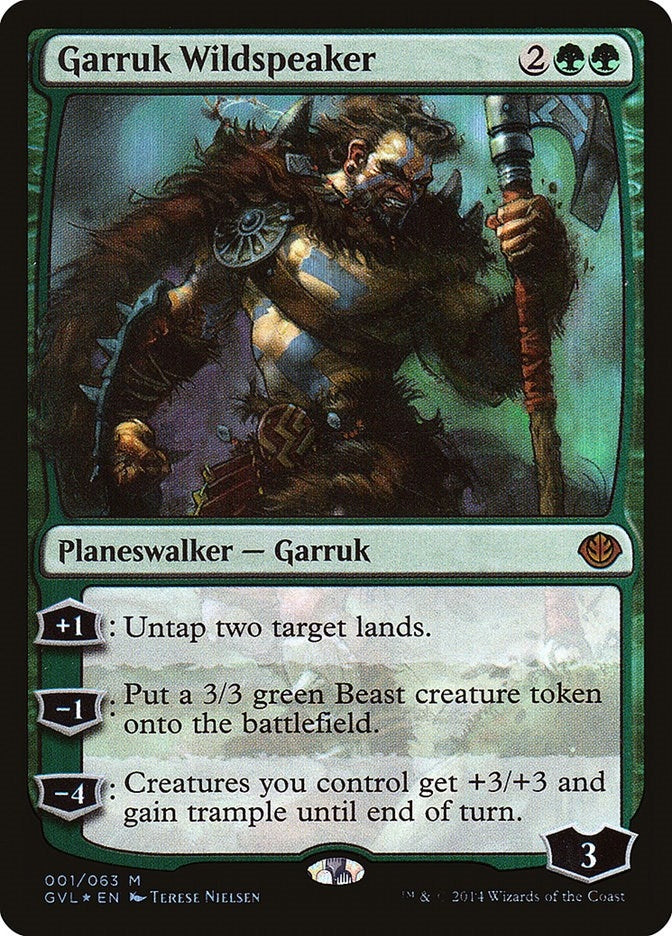 Garruk Wildspeaker (1) (Duel Decks: Anthology)