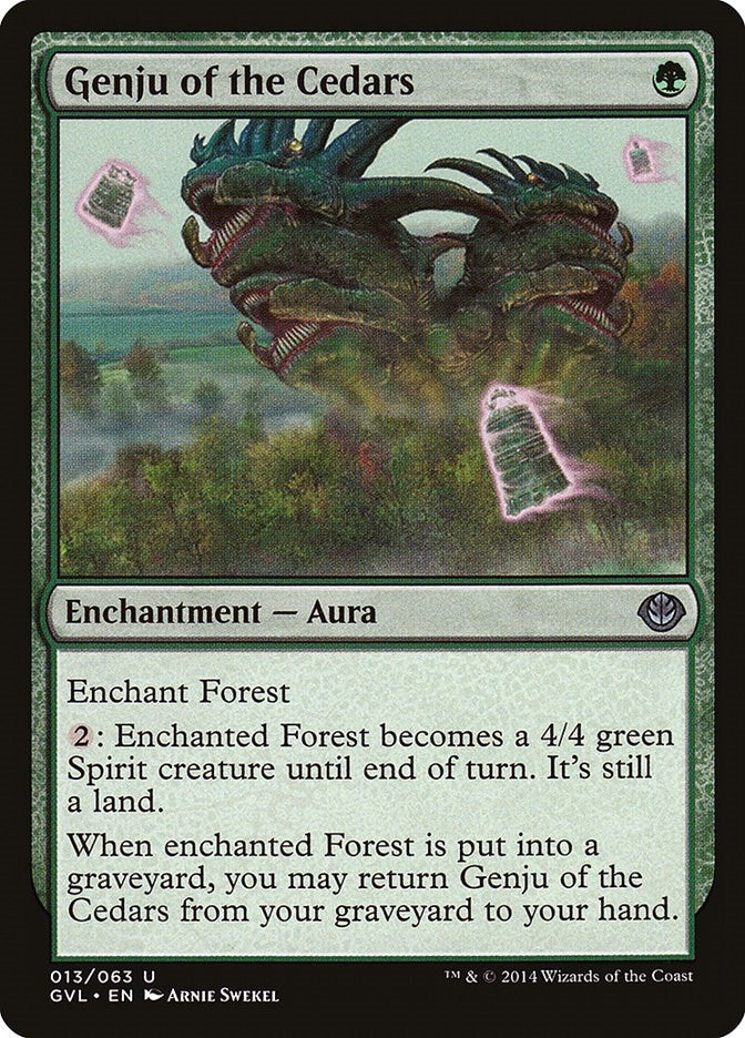 Genju of the Cedars (13) (Duel Decks: Anthology)