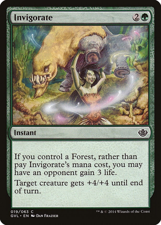 Invigorate (19) (Duel Decks: Anthology)