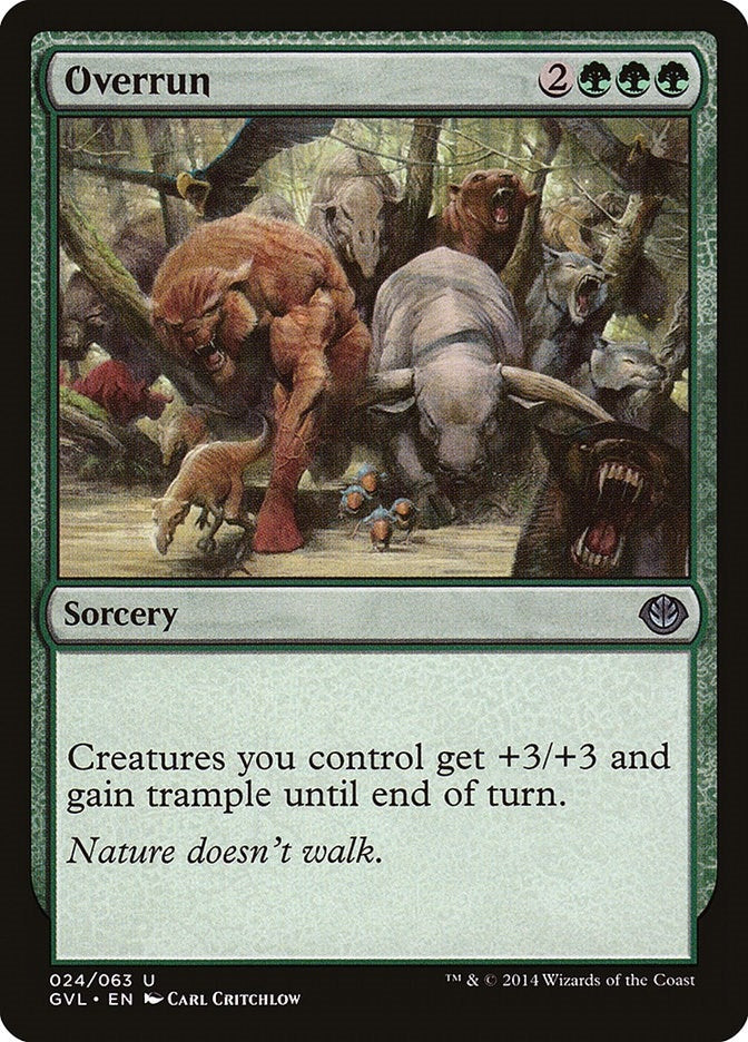 Overrun (24) (Duel Decks: Anthology)