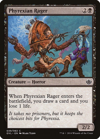 Phyrexian Rager (39) (Duel Decks: Anthology)