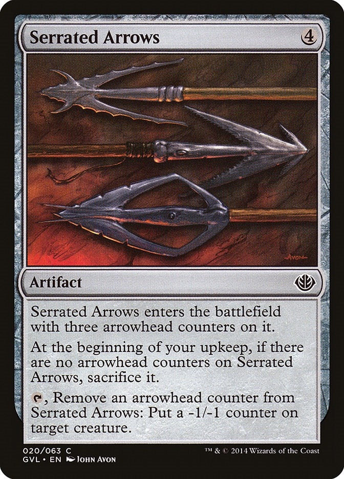 Serrated Arrows (20) (Duel Decks: Anthology)