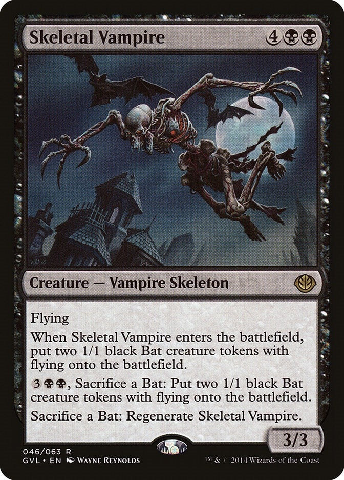 Skeletal Vampire (46) (Duel Decks: Anthology)