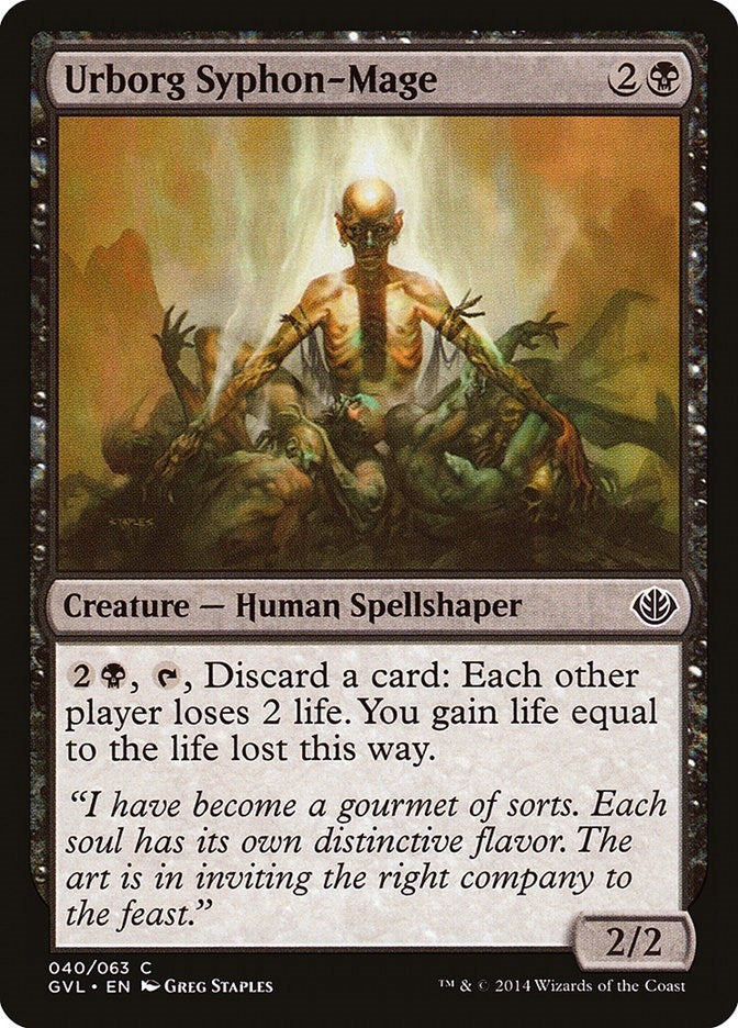 Image for Urborg Syphon-Mage (40) - Magic: The Gathering
