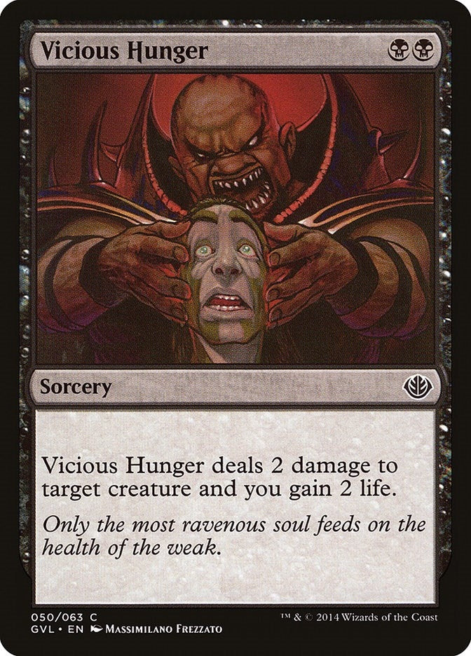 Image for Vicious Hunger (50) - Magic: The Gathering
