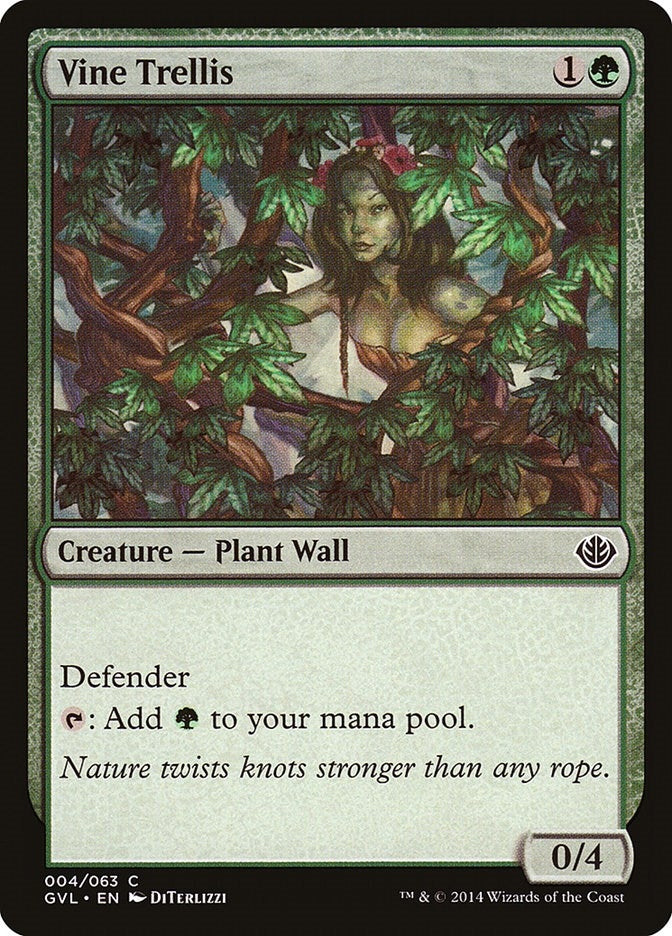Image for Vine Trellis (4) - Magic: The Gathering