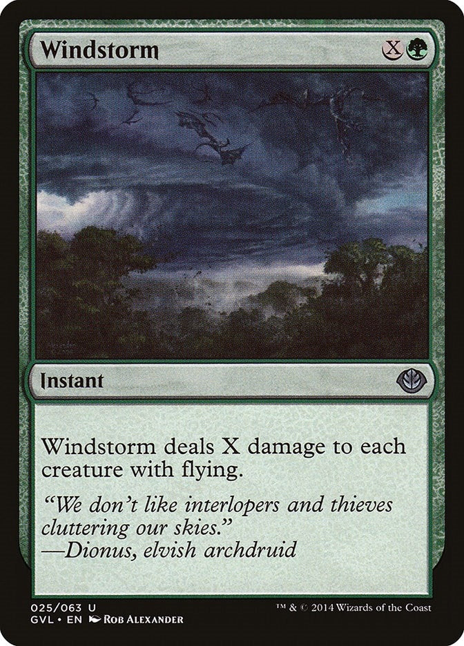 Image for Windstorm (25) - Magic: The Gathering