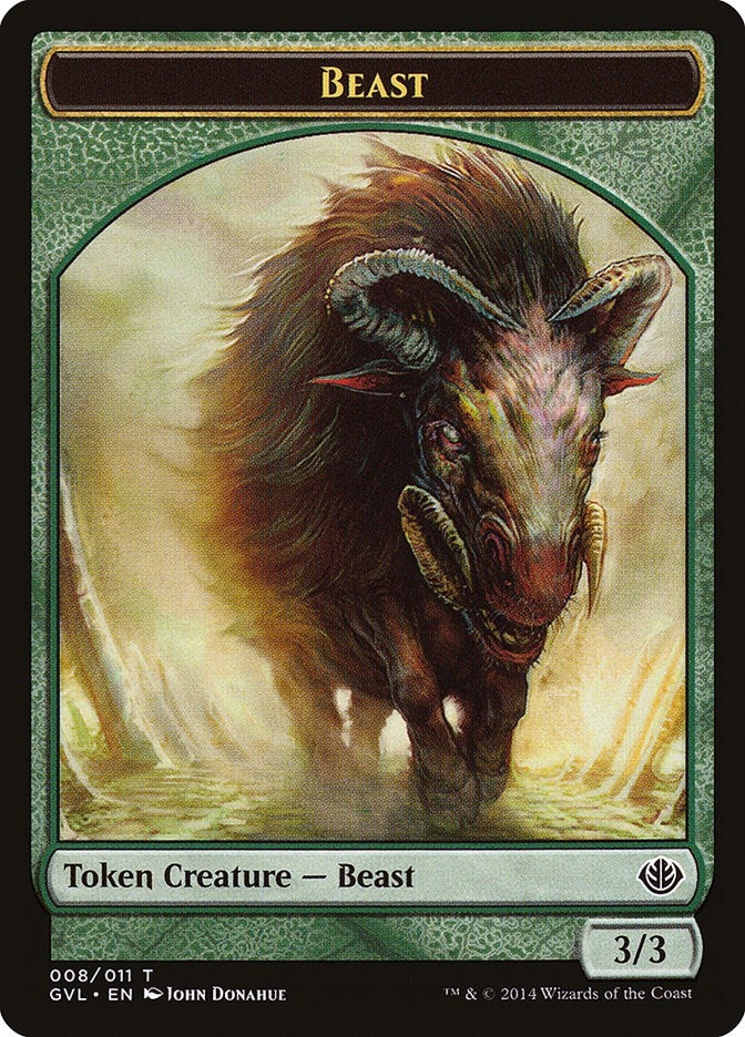 Beast Token (008) (8) (Duel Decks: Anthology)
