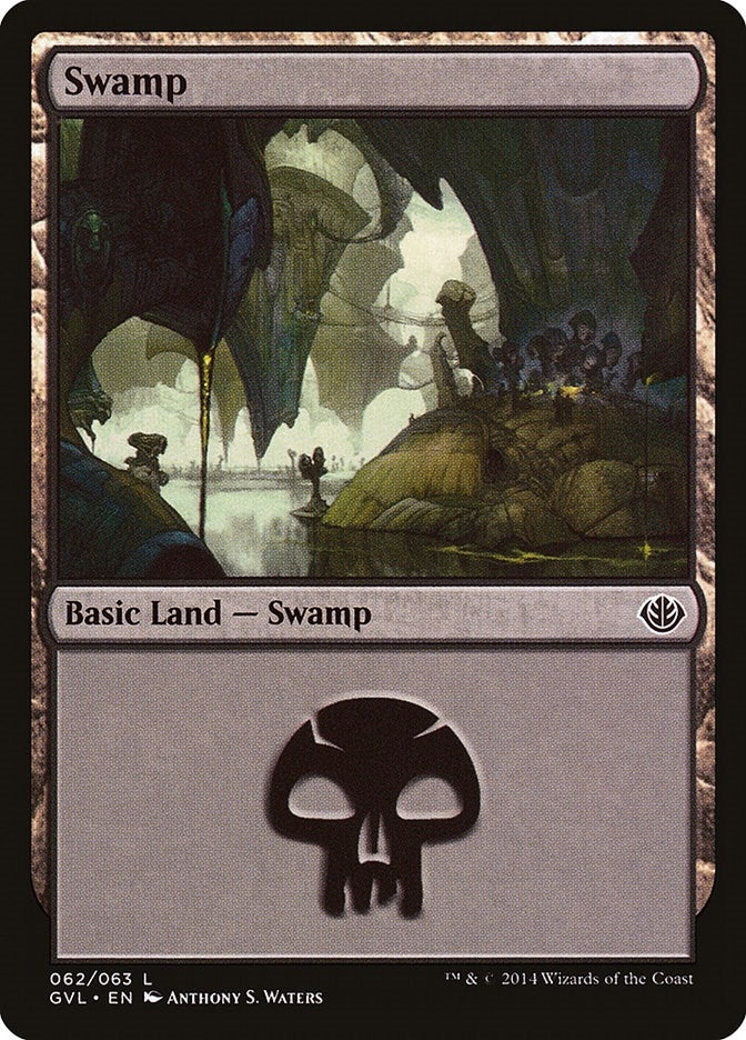 Swamp (062) (GVL) (62) (Duel Decks: Anthology)