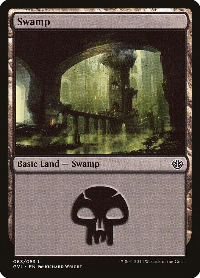 Swamp (063) (GVL) (63) (Duel Decks: Anthology)