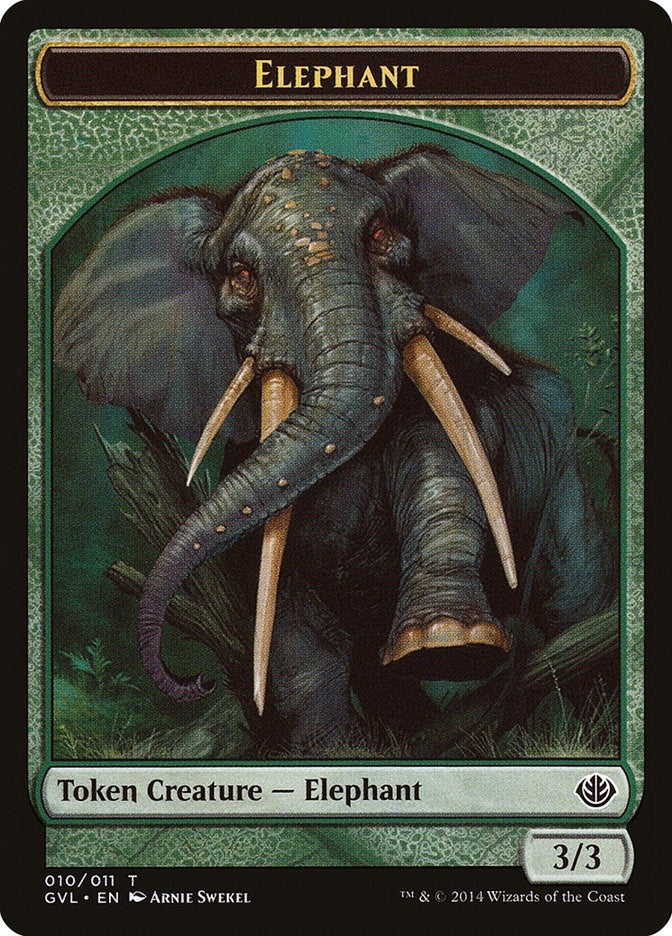 Elephant Token (10) (Duel Decks: Anthology)