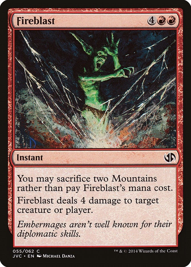 Fireblast (55) (Duel Decks: Anthology)