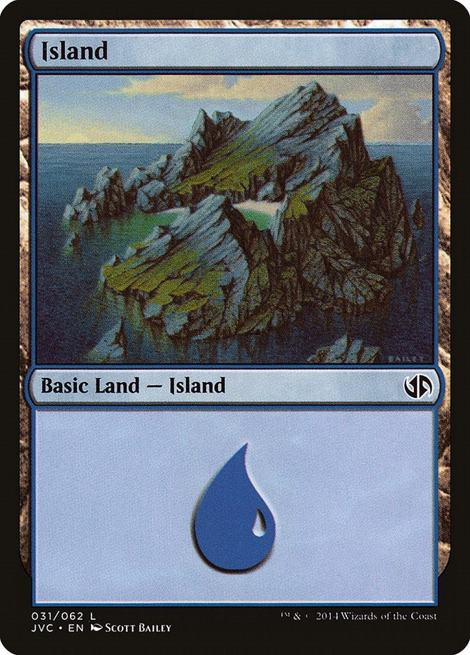Island (031) (JVC) (31) (Duel Decks: Anthology)