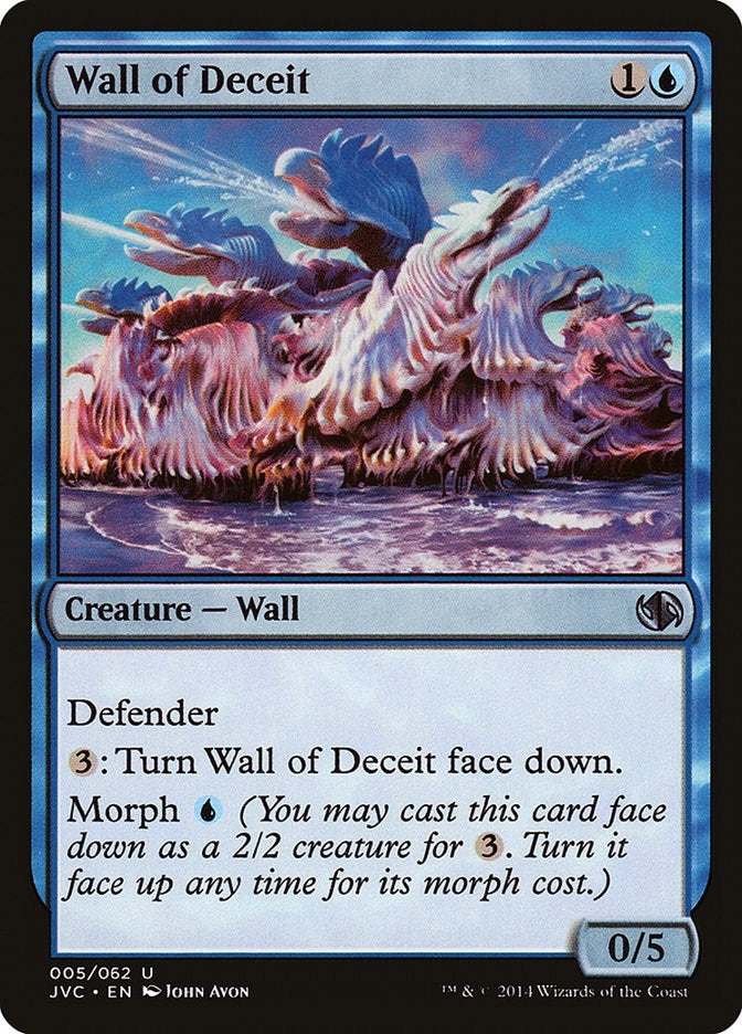 Image for Wall of Deceit (5) - Magic: The Gathering