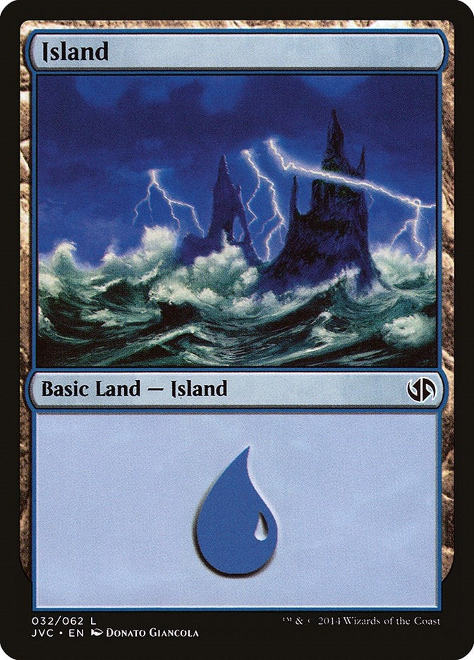 Island (032) (JVC) (32) (Duel Decks: Anthology)