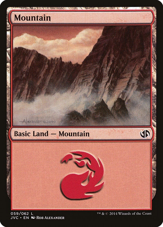 Mountain (059) (JVC) (59) (Duel Decks: Anthology)